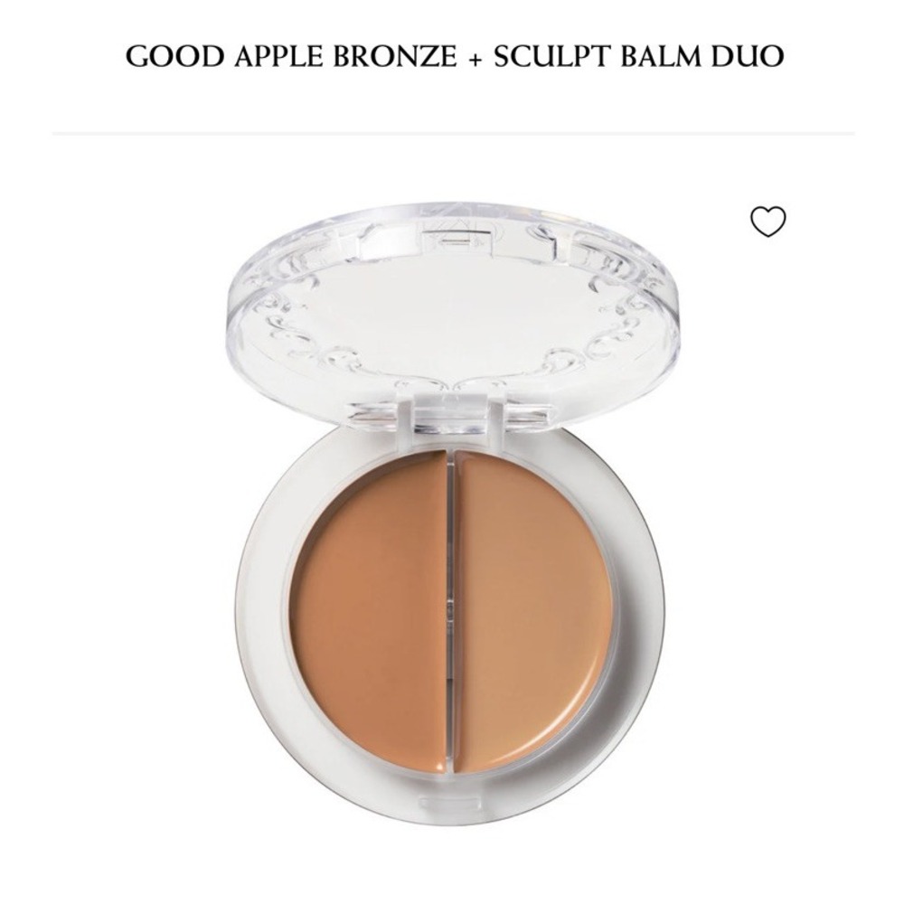 KVD Beauty Good Apple Bronze + Sculpt Balm Duo Fair 100 Cream‎ Contour Bronzer